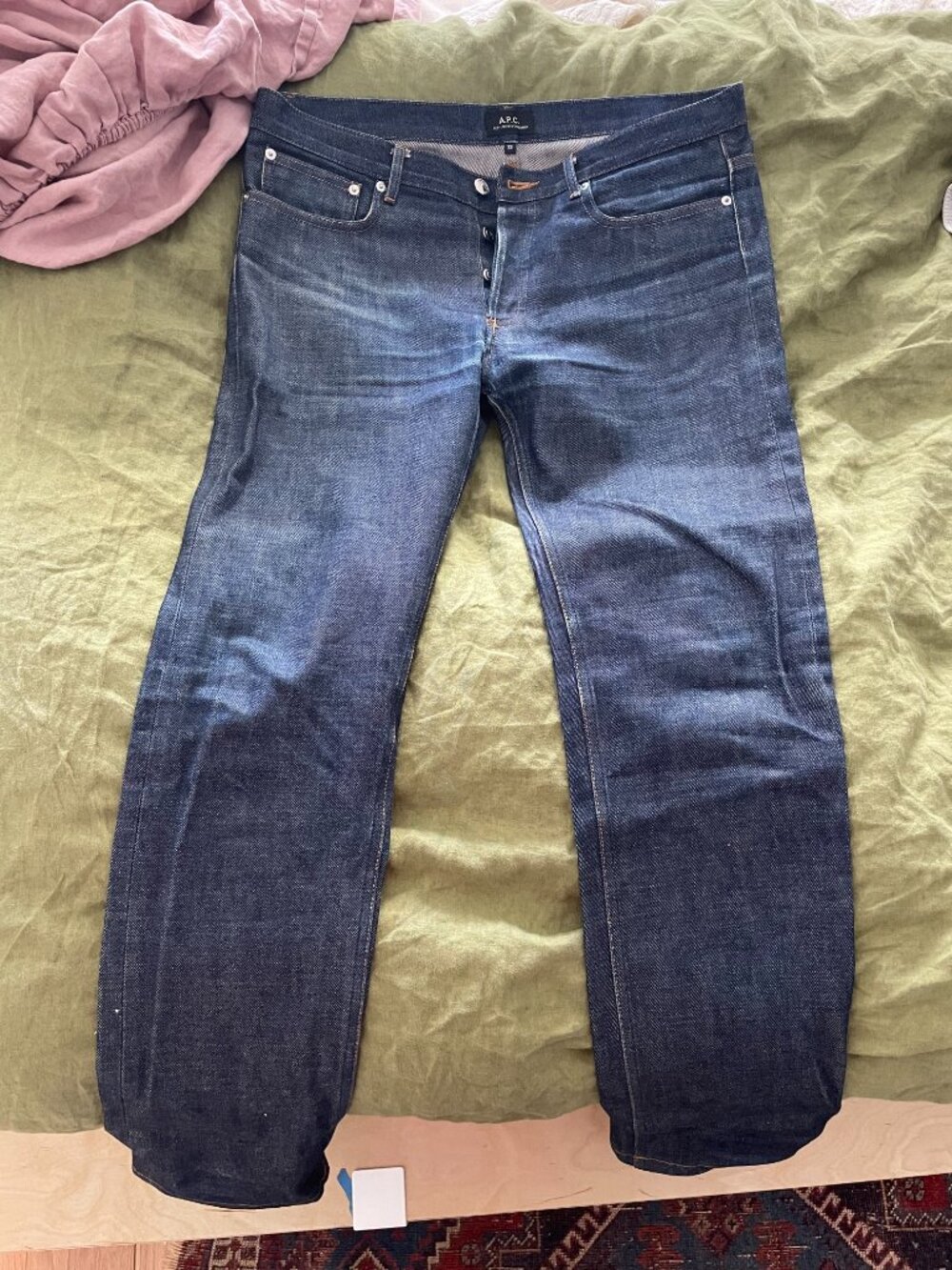 APC Raw Selvedge Denim, Petit New Standard Size 32/33
